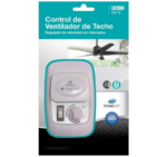 Regulador de velocidad para ventilador techo + interruptor de luz