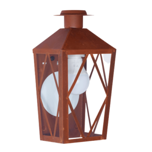 Farol de pared c/reja