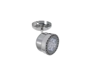 Spot 1 luz con base redonda AR111