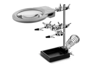 SOPORTE MULTIPROPOSITO CON LUPA E ILUMINACION LED
