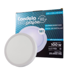 Plafón 18w redondo luz fría