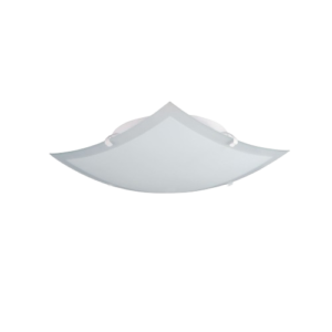 Plafón "BARI" (20x20 cm c/base blanca)