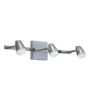 SPOT TURBINA 3X4W LED CROMO