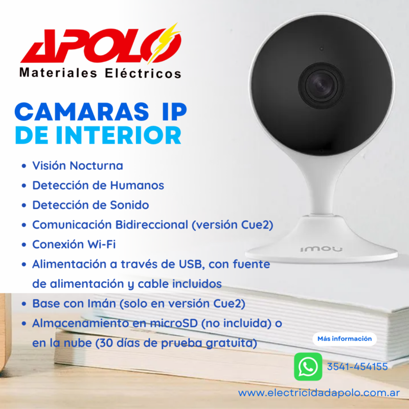 Cámaras IP WiFi de interior - Imagen 2