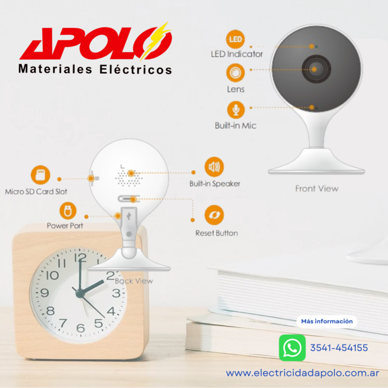 Cámaras IP WiFi de interior - Imagen 3