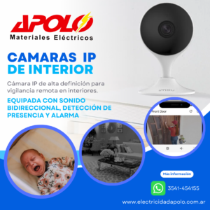 Cámaras IP WiFi de interior