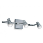 SPOT POP 3X4W CROMO