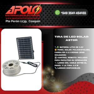 Tira de LED Solar ASTOR