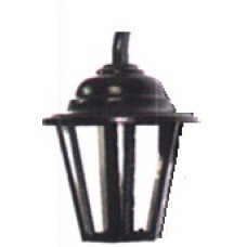 Farol Texana Hexagonal Mediana Colgante | Estilo Rústico y Elegante – SICAR (821/COL)