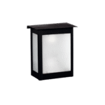 Farol de Hierro con Vidrio Arenado Mediano | H:240 mm | Diseño Clásico y Resistente