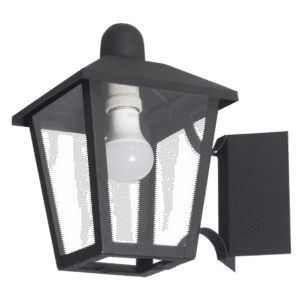 Farol de Hierro Colonial sin Reja para Pared Esquinero | Estilo Clásico y Resistencia