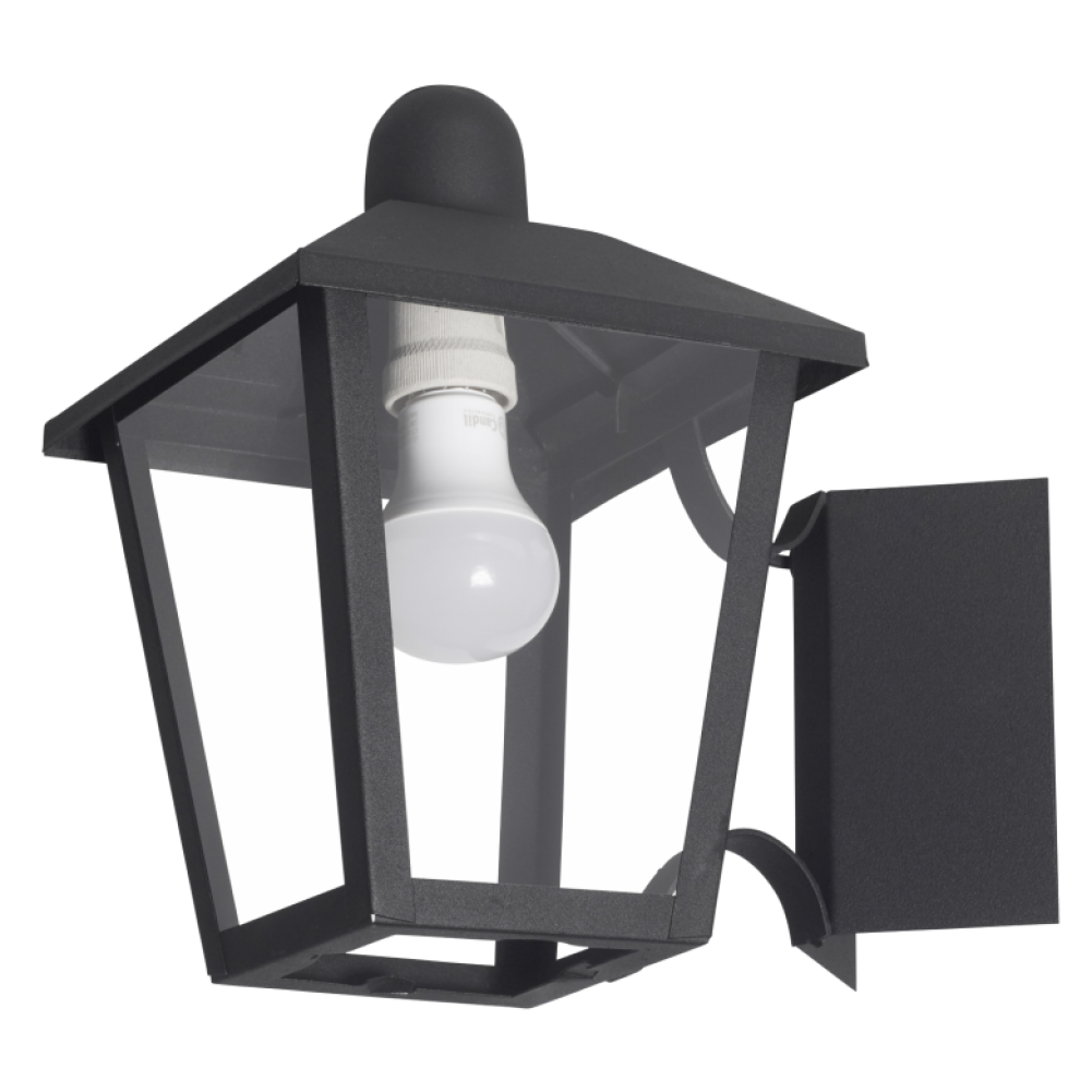 Farol de Hierro Colonial sin Reja para Pared Esquinero | Estilo Clásico y Resistencia