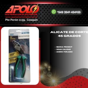 Alicate de corte 45 grados