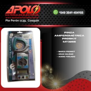 Pinza amperímetrica Pro´skit MT 3266
