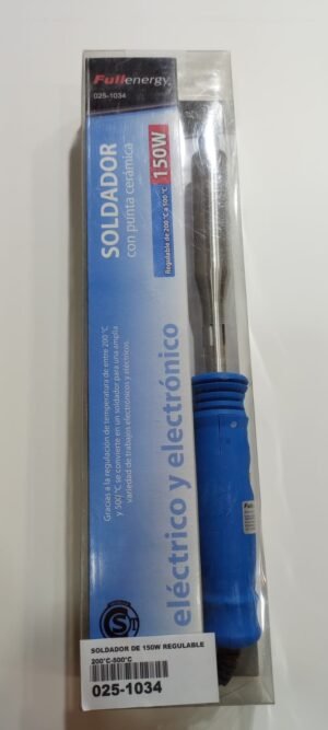 Soldador Electrónico con regulador de temperatura