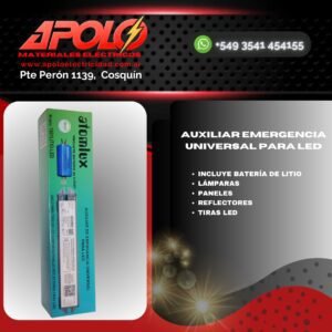 Auxiliar de EMERGENCIA led