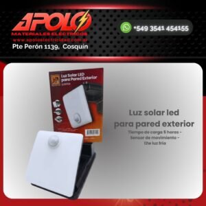 Luz solar LED exterior