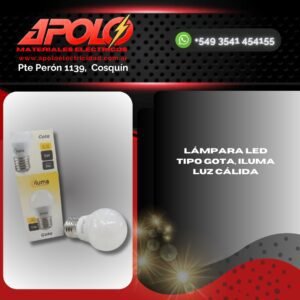 Lámpara LED tipo gota ILUMA